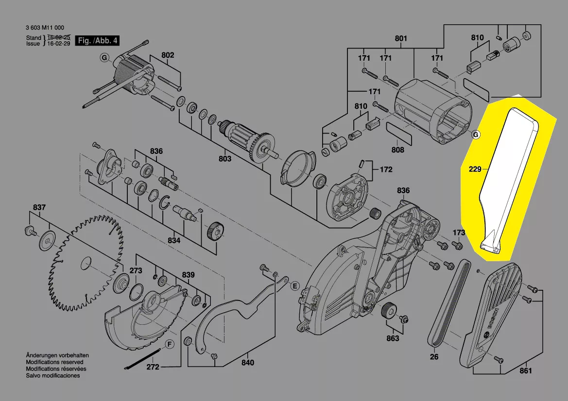 Sac à poussière réf. 1 609 BP7 021